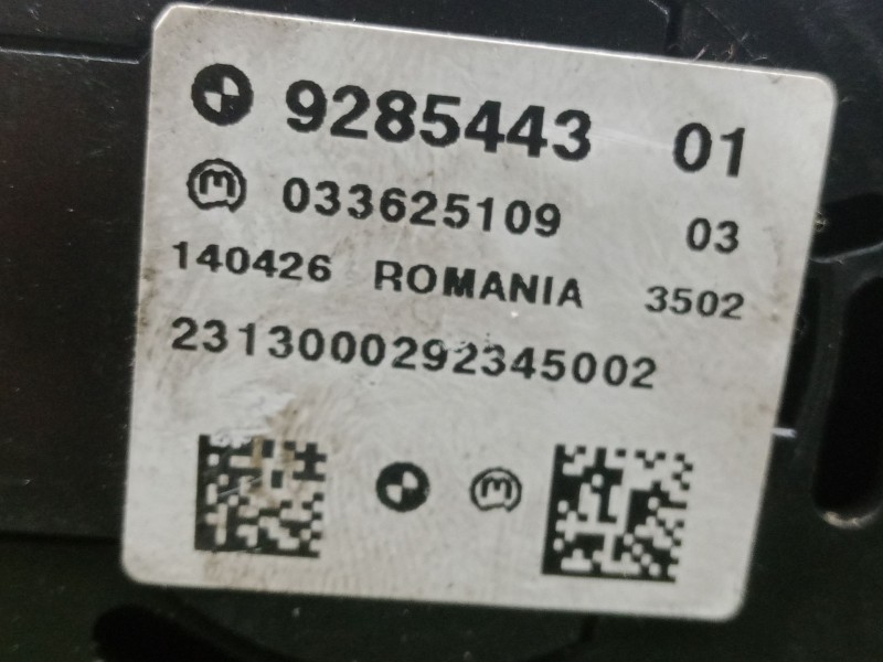Recambio de mando multifuncion para bmw x6 (e71, e72) xdrive 30 d referencia OEM IAM 928544301 - 033625109  