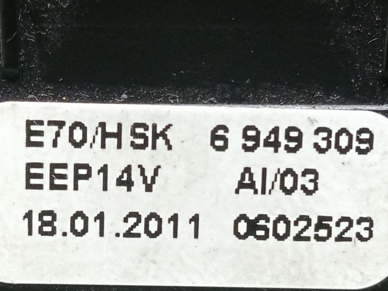 Recambio de interruptor para bmw x6 (e71, e72) xdrive 30 d referencia OEM IAM 6949309 2.PINES 