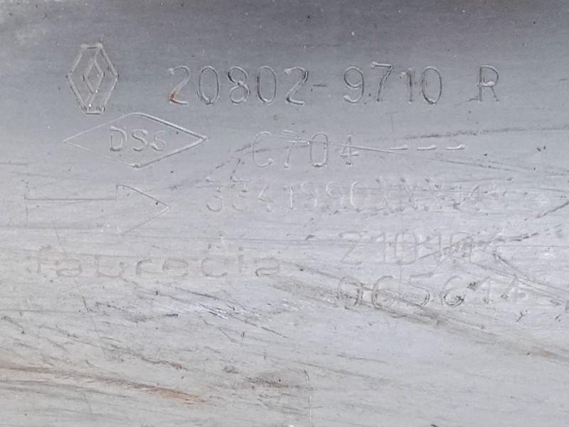 Recambio de filtro de particulas para dacia duster (hm_) 1.5 dci 115 4x4 referencia OEM IAM 208029710R  