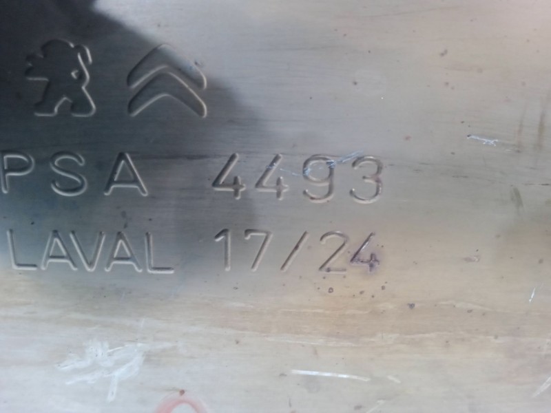 Recambio de filtro de particulas para fiat scudo furgoneta 2.0 multijet 180 (506) referencia OEM IAM 4493  