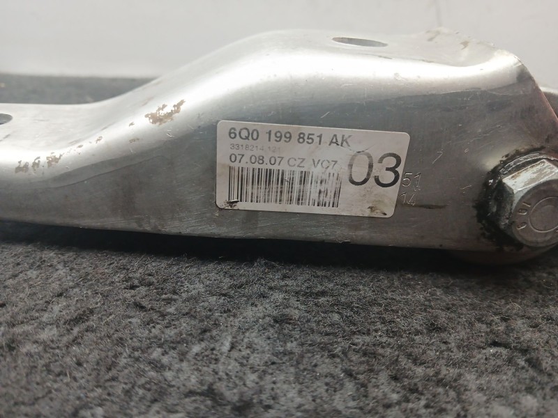 Recambio de soporte motor trasero para skoda fabia ii (542) 1.4 referencia OEM IAM 6Q0199851AK  