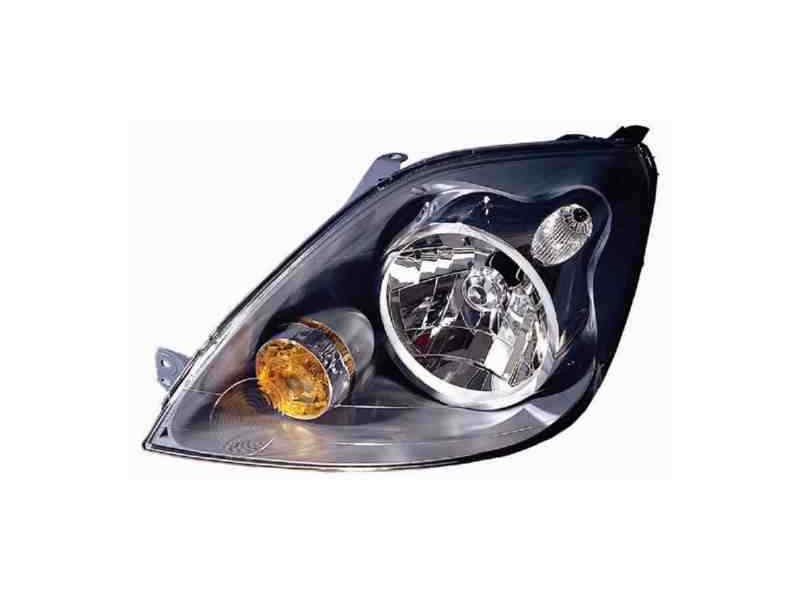 Recambio de faro izquierdo para ford fiesta (cbk) referencia OEM IAM 11310701 - 1416311 05-08 NUEVO