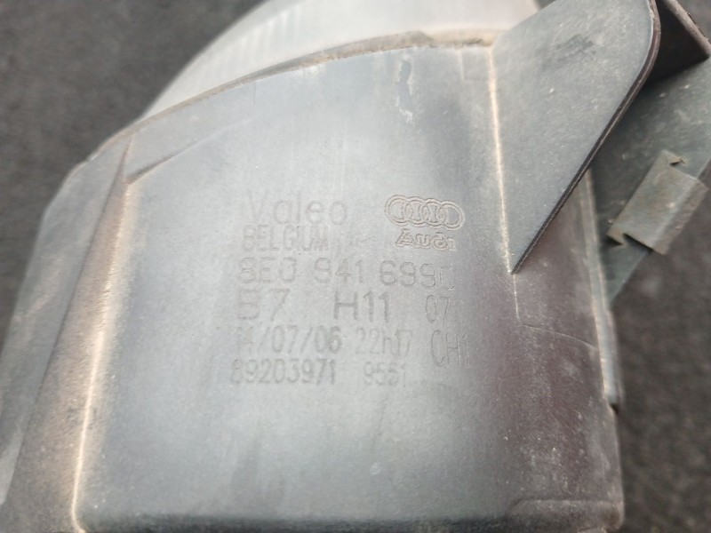 Recambio de faro antiniebla izquierdo para audi a4 b7 avant (8ed) 2.0 tdi referencia OEM IAM 89210613 VALEO 2 PINES