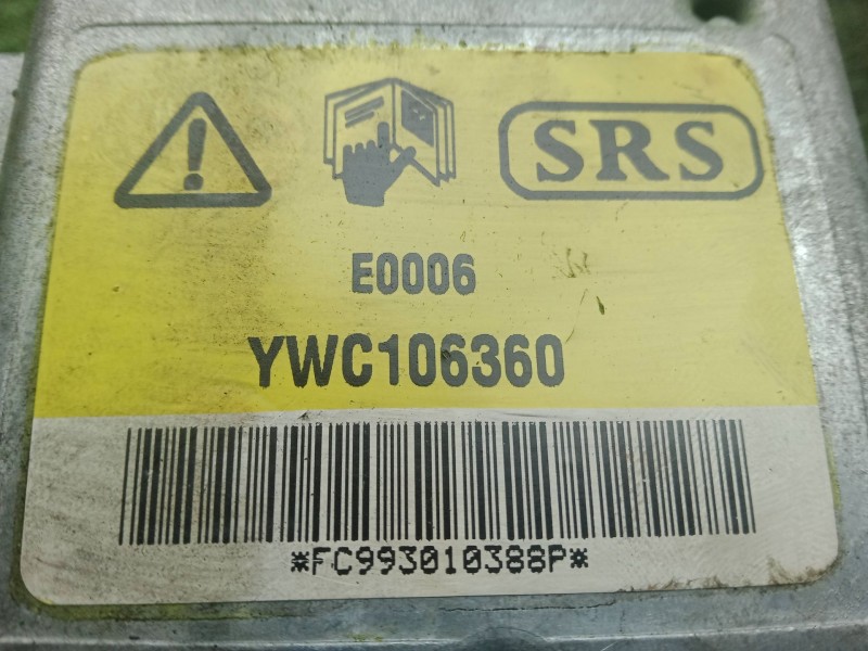 Recambio de centralita airbag para land rover freelander i (l314) 2.0 di 4x4 referencia OEM IAM YWC106360 - FC993010388P  