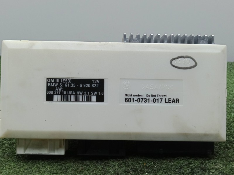 Recambio de modulo confort para bmw x5 (e53) 3.0 i referencia OEM IAM 6010731017 - 6920822 - 60837710  