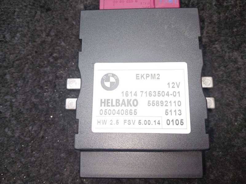 Recambio de modulo electronico para bmw 3 (e90) 320 d referencia OEM IAM 55892110 HELBAKO 2 CONECTORES