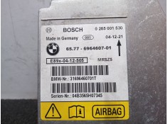 Recambio de centralita airbag para bmw 3 (e90) 320 d referencia OEM IAM 0285001530 BOSCH 2 CONECTORES 2