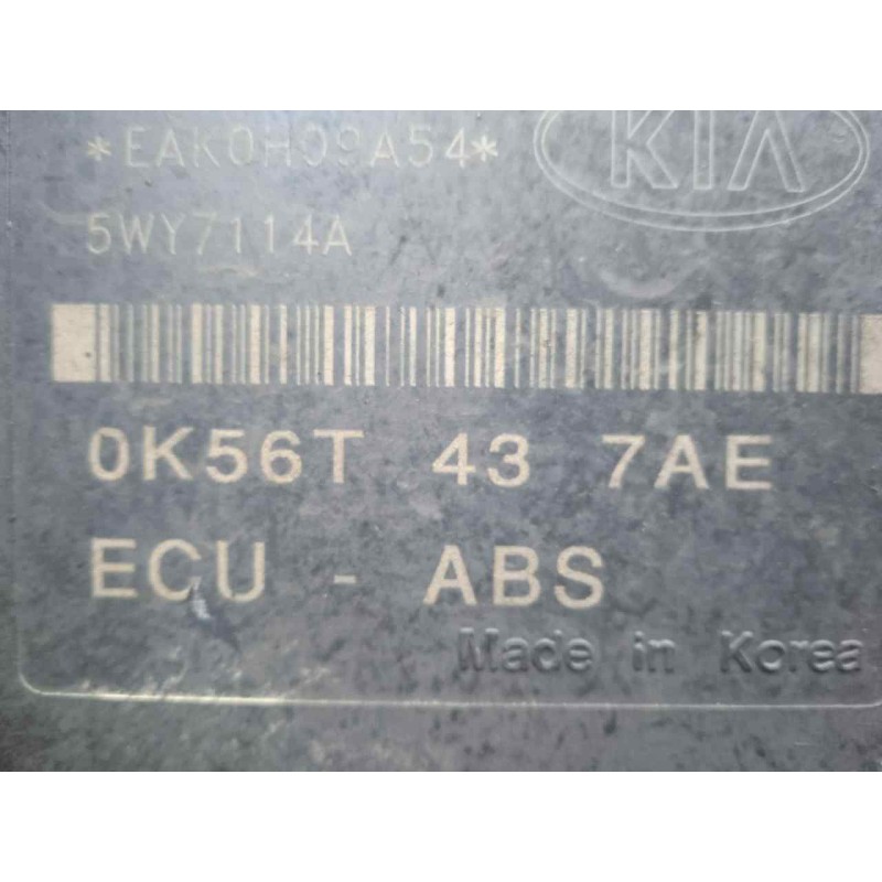 Recambio de abs para kia carnival 2.9 turbodiesel cat referencia OEM IAM 0K56T437AE-0K56T437A0-BH60102400 MANDO 