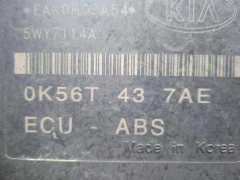 Recambio de abs para kia carnival 2.9 turbodiesel cat referencia OEM IAM 0K56T437AE-0K56T437A0-BH60102400 MANDO 