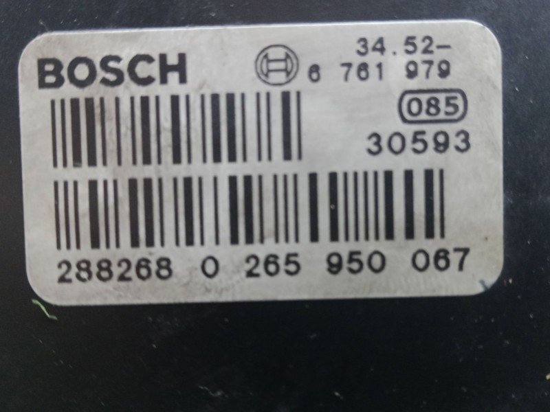 Recambio de abs para bmw x5 (e53) 3.0 i referencia OEM IAM 0265950067 - 0265225146  BOSCH