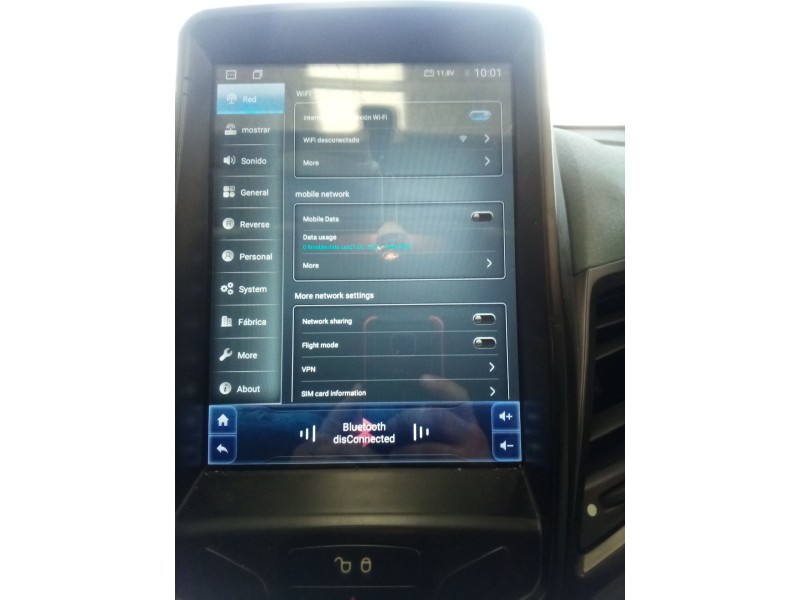 Recambio de pantalla multifuncion para ford fiesta vi (cb1, ccn) 1.25 referencia OEM IAM   