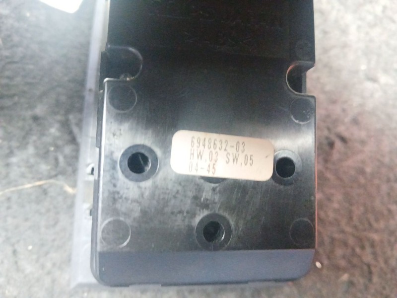 Recambio de mando elevalunas delantero izquierdo para bmw 3 (e90) 320 d referencia OEM IAM 694863203 ALPS 18 PINES
