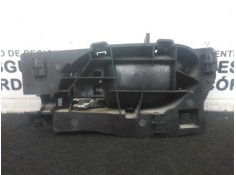 Recambio de maneta interior trasera izquierda para peugeot 407 1.6 hdi referencia OEM IAM 96526178 CROMADA  2