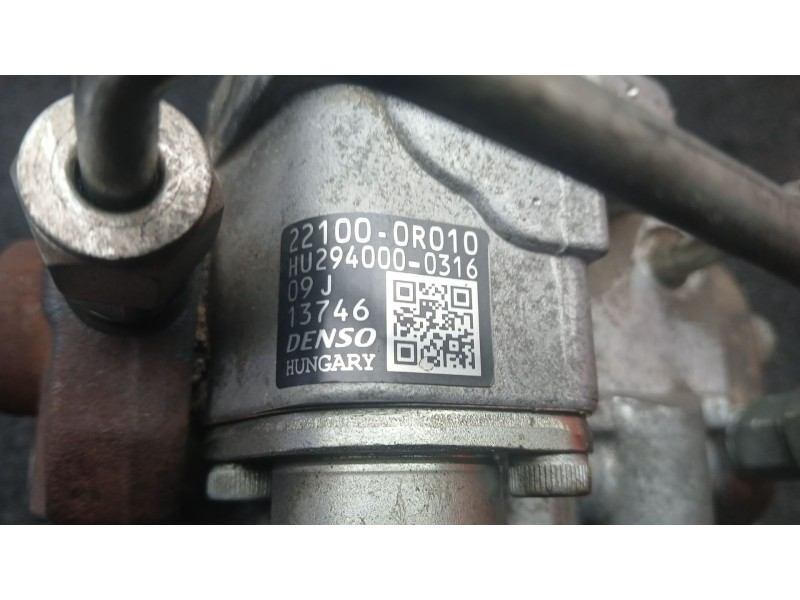Recambio de bomba inyeccion para toyota avensis (_t25_) 2.0 d-4d (adt250_) referencia OEM IAM 221000R010 - HU2940000316 DENSO 