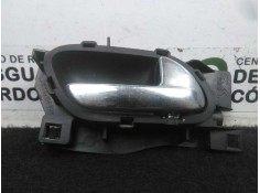 Recambio de maneta interior trasera derecha para peugeot 407 1.6 hdi referencia OEM IAM 96526177VD CROMADA 