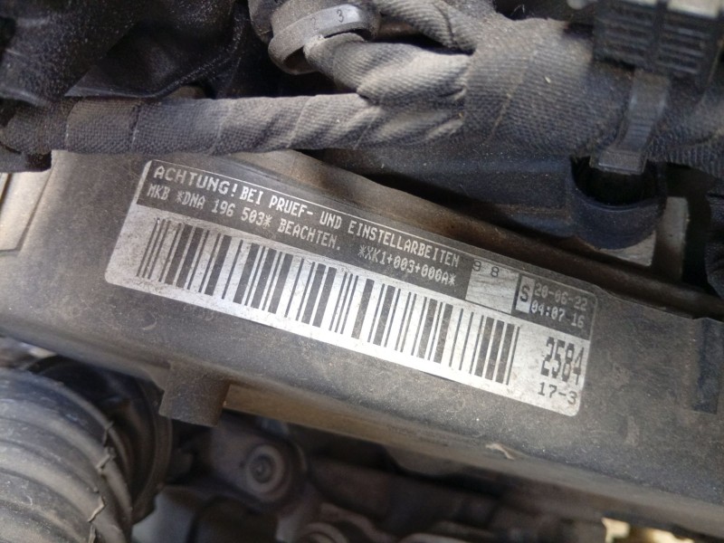 Recambio de motor completo para volkswagen crafter furgoneta (sy_, sx_) 2.0 tdi 4motion referencia OEM IAM   