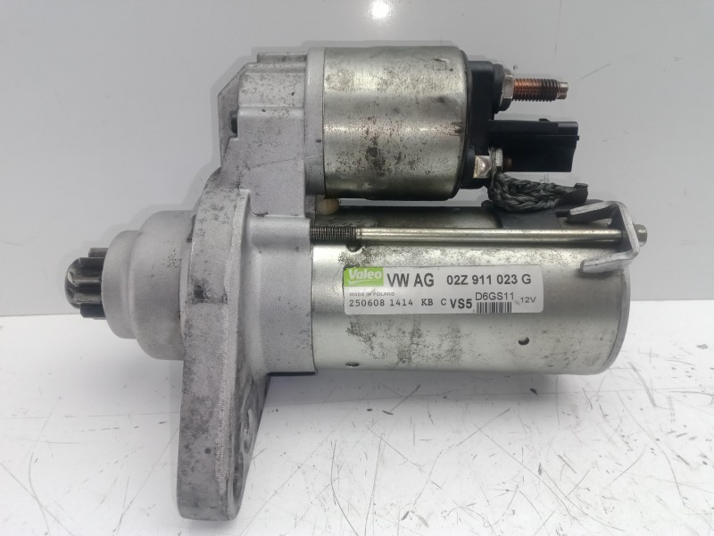 Recambio de motor arranque para volkswagen eos (1f7) 1.4 16v tsi referencia OEM IAM 02Z911023G-2506081414KB-2506081414 VALEO 10.