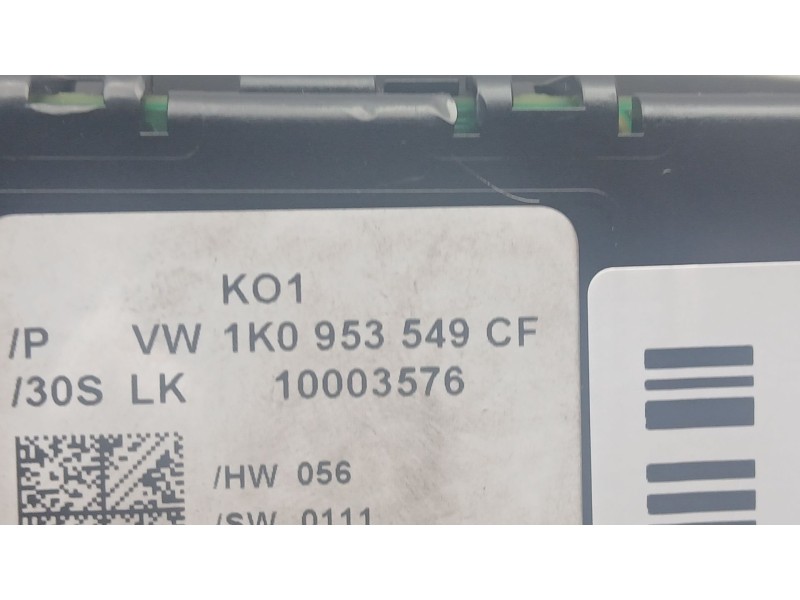 Recambio de modulo electronico para volkswagen golf vi (5k1) 1.6 tdi referencia OEM IAM 1K0953549CF - 10003576 LK 