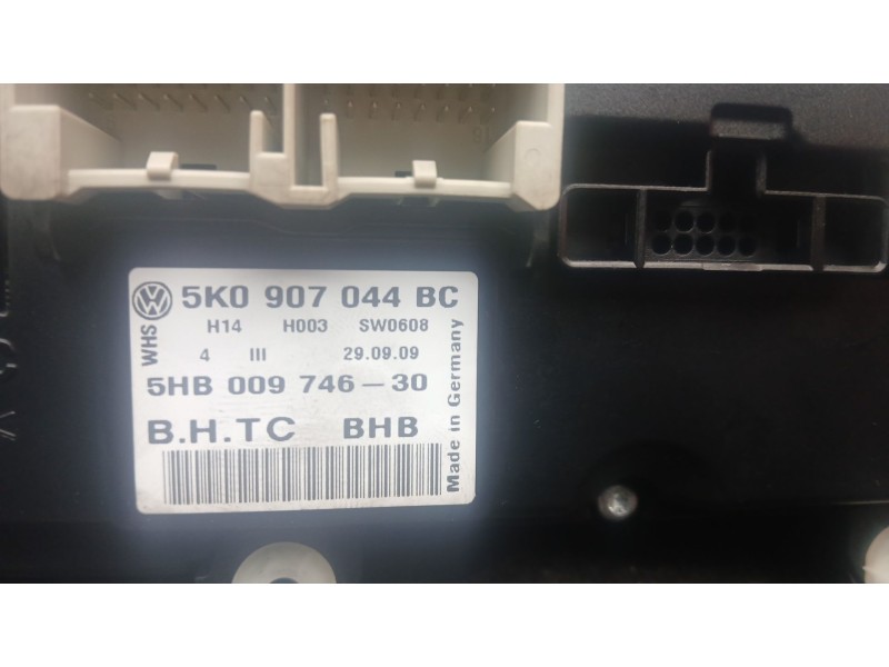 Recambio de mando climatizador para volkswagen golf vi (5k1) 1.6 tdi referencia OEM IAM 5K0907044BC  