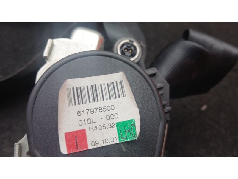 Recambio de cinturon seguridad delantero izquierdo para volkswagen golf vi (5k1) 1.6 tdi referencia OEM IAM 617978500  