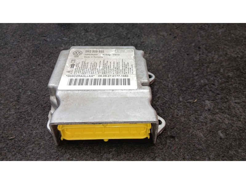 Recambio de centralita airbag para volkswagen golf vi (5k1) 1.6 tdi referencia OEM IAM 5K0959655 - 5WK44200  