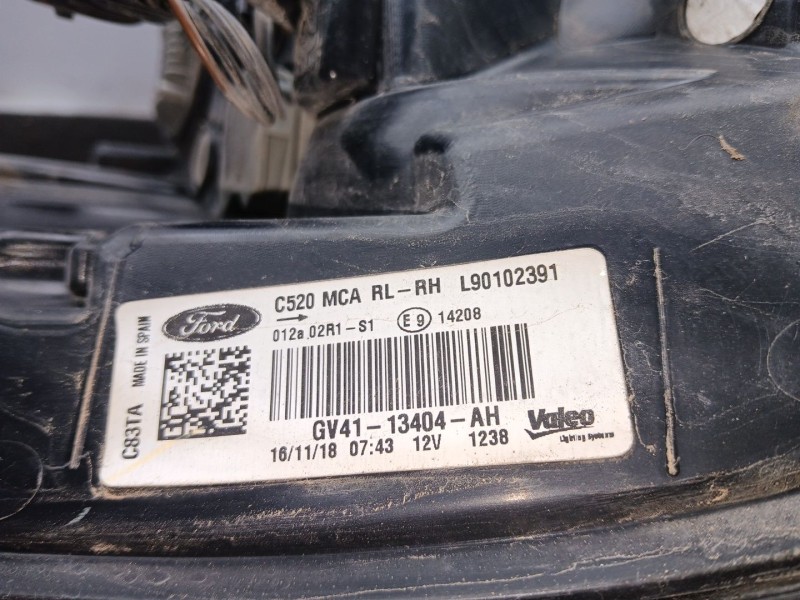 Recambio de piloto trasero derecho para ford kuga ii (dm2) 1.5 ecoboost 4x4 referencia OEM IAM GV4113404AH  