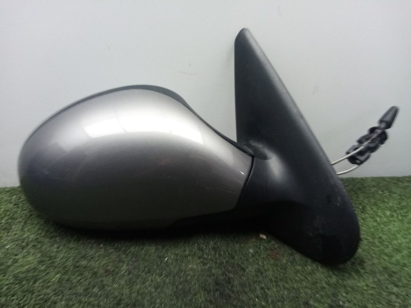 Recambio de retrovisor derecho para seat leon (1m1) 1.9 tdi referencia OEM IAM 1M0857934A MANUAL GRIS - REDONDO