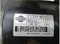 Recambio de motor arranque para nissan almera tino (v10) 2.2 dci referencia OEM IAM 23300WD001 - M008T71371 12.DIENTES  2