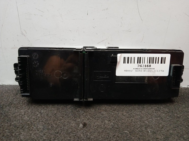 Recambio de mando climatizador para renault scénic iii (jz0/1_) 1.2 tce referencia OEM IAM T1001909K VALEO 