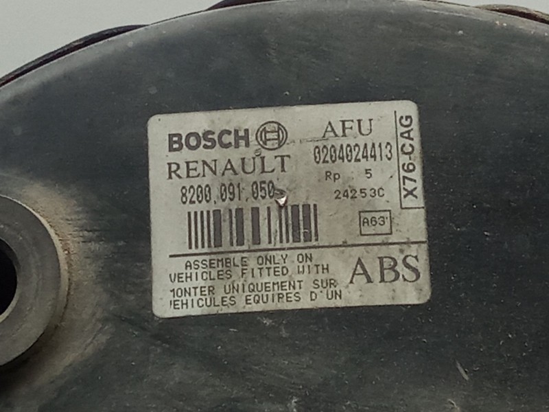 Recambio de servofreno para renault kangoo (f/kc0) 1.5 dci diesel referencia OEM IAM 8200091050 - 0204024413 BOSCH 