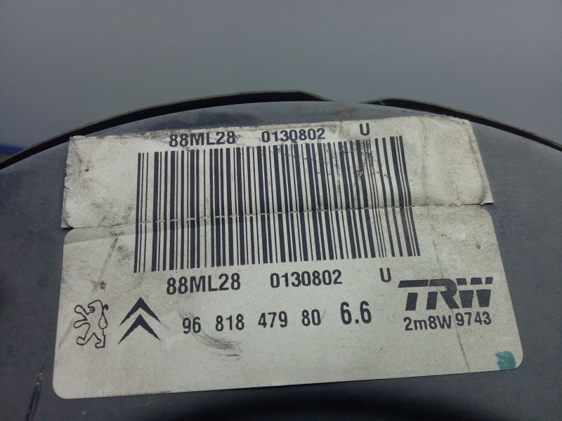 Recambio de servofreno para peugeot 207 1.6 16v hdi fap referencia OEM IAM 9681847980 - 2M8W9743 TRW 