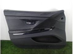 Recambio de guarnecido puerta delantera izquierda para bmw 6 gran coupe (f06) 640 d referencia OEM IAM XH0510  CUERO NEGRO
