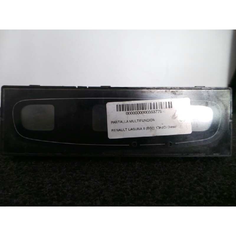 Recambio de pantalla multifuncion para renault laguna ii (bg0) 1.9 dci diesel referencia OEM IAM 8200002604A-AFFA2SSPP-216541195