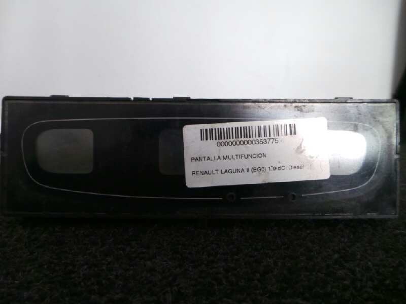 Recambio de pantalla multifuncion para renault laguna ii (bg0) 1.9 dci diesel referencia OEM IAM 8200002604A-AFFA2SSPP-216541195