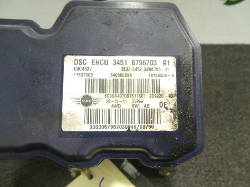 Recambio de abs para mini countryman (r60) 1.6 16v referencia OEM IAM 3451679670301-54086093A-18186306A-EBC450V-6093A497087611  