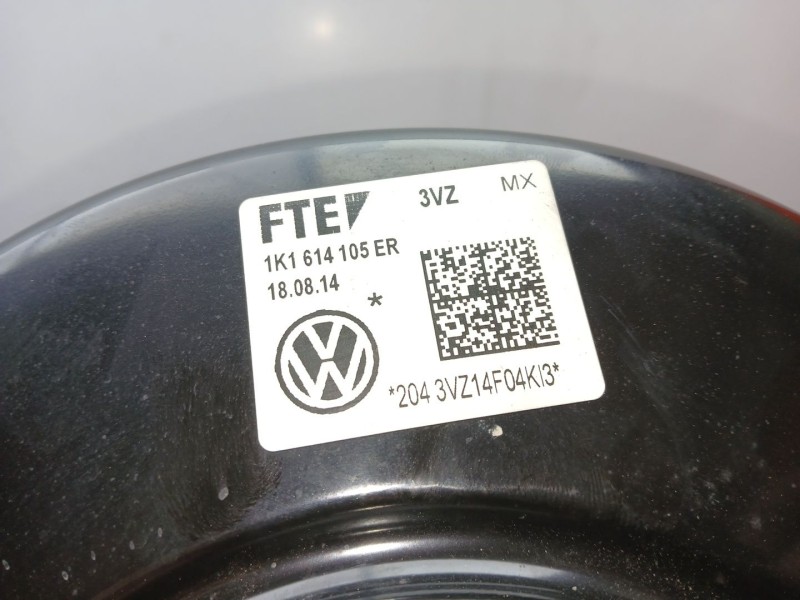 Recambio de servofreno para volkswagen jetta iv (162, 163, av3, av2) 2.0 tdi referencia OEM IAM 1K1614105ER FTE 