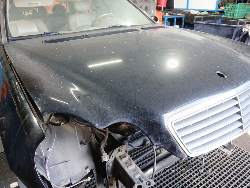 Recambio de capot para mercedes-benz clase c (w203) c 220 cdi (203.006) referencia OEM IAM   