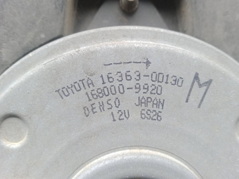 Recambio de electroventilador para toyota avensis sedán (_t27_) 1.8 (zrt271_) referencia OEM IAM MF4227507630 3.PINES - Ø385MM 
