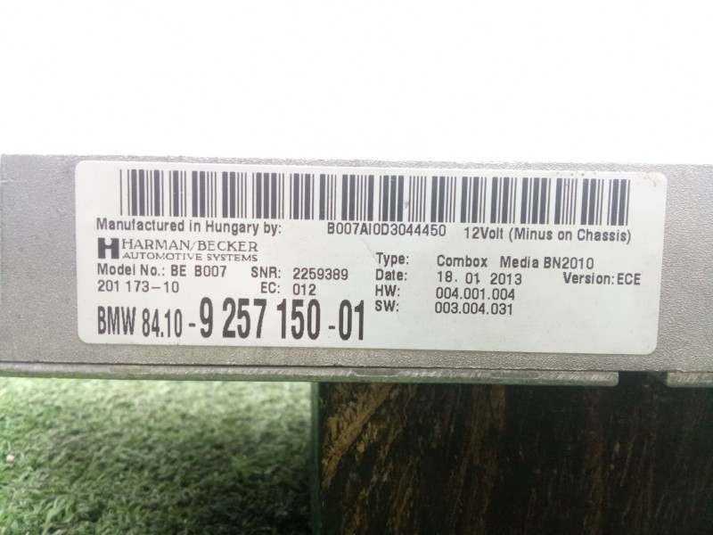 Recambio de modulo electronico para bmw 6 gran coupe (f06) 640 d referencia OEM IAM 925715001  