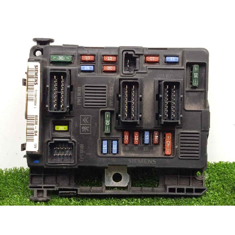 Recambio de centralita check control para citroën c3 pluriel 1.4 hdi referencia OEM IAM T118470004L-965061838000-BSMB4 BSMB4 SIE