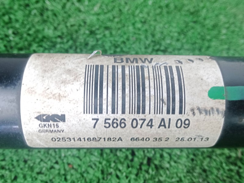 Recambio de transmision trasera derecha para bmw 6 gran coupe (f06) 640 d referencia OEM IAM 7566074AI09 LOONGITUD 88CM 
