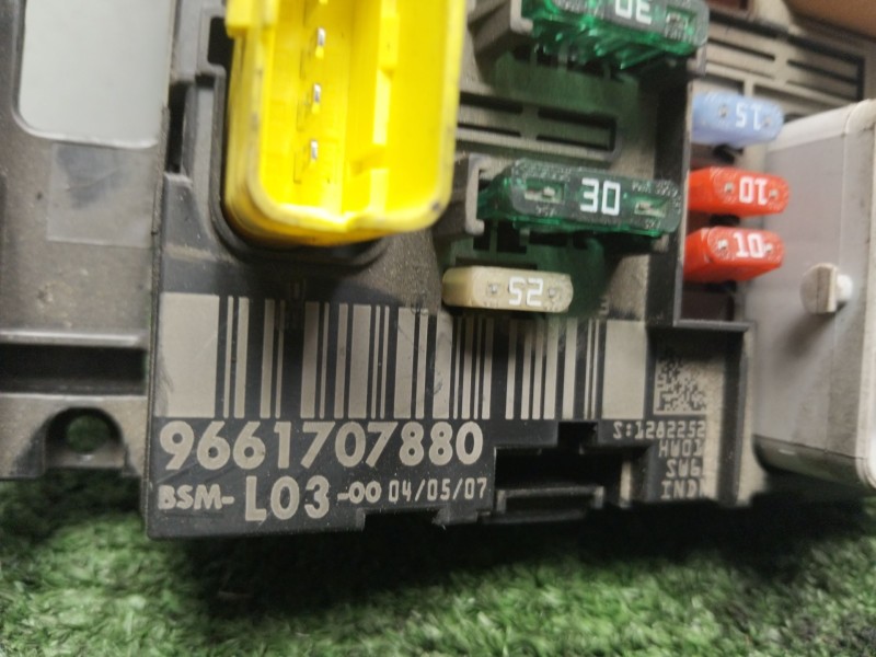 Recambio de centralita check control para citroën c2 (jm_) 1.4 hdi referencia OEM IAM 9661707880 BSM.L03 