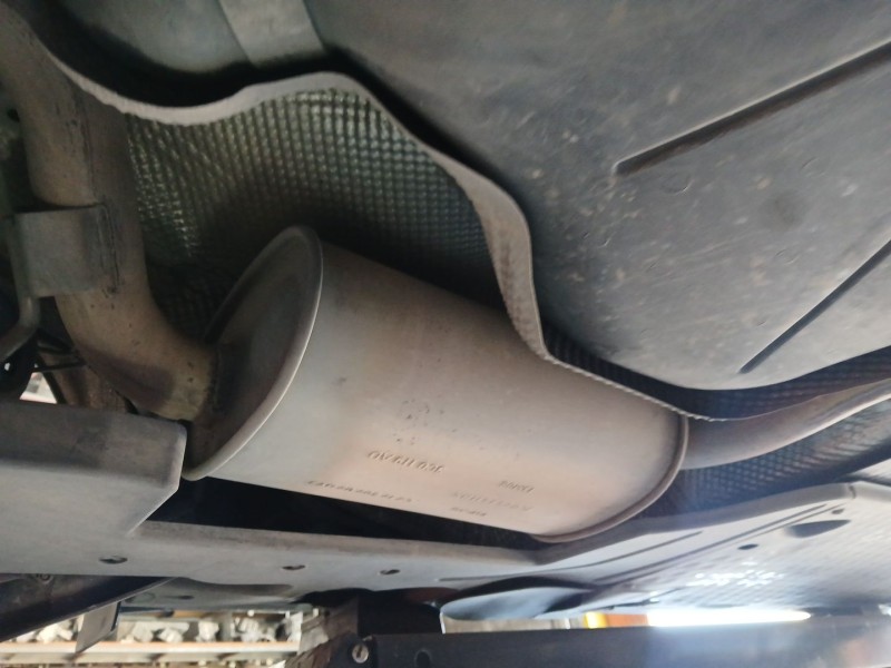 Recambio de tubo escape trasero para volkswagen passat b7 (362) 2.0 tdi referencia OEM IAM   