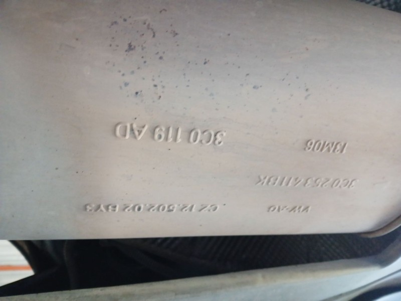Recambio de tubo escape trasero para volkswagen passat b7 (362) 2.0 tdi referencia OEM IAM   