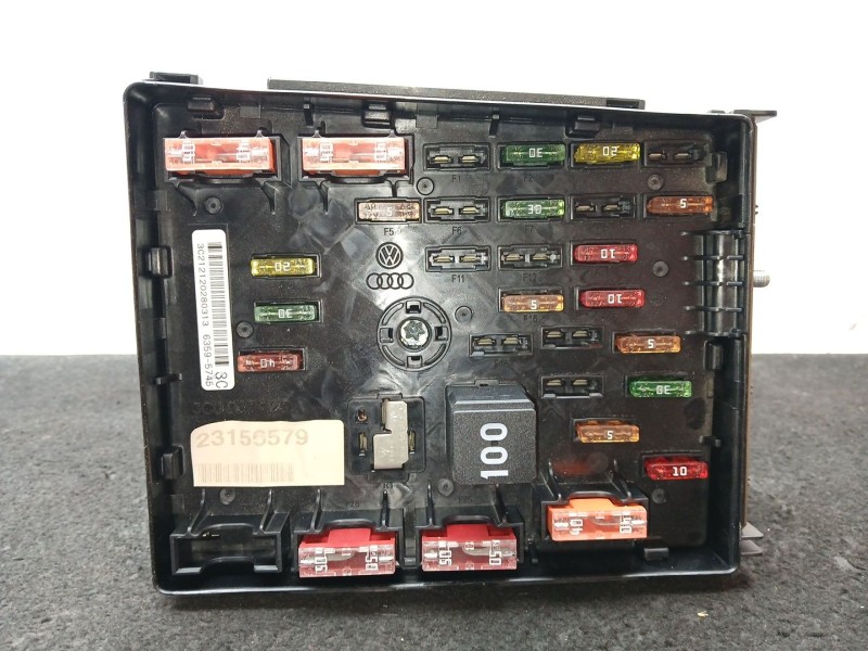 Recambio de caja reles / fusibles para volkswagen passat b7 (362) 2.0 tdi referencia OEM IAM 3C0937125A - 3C212120280313 - 63595