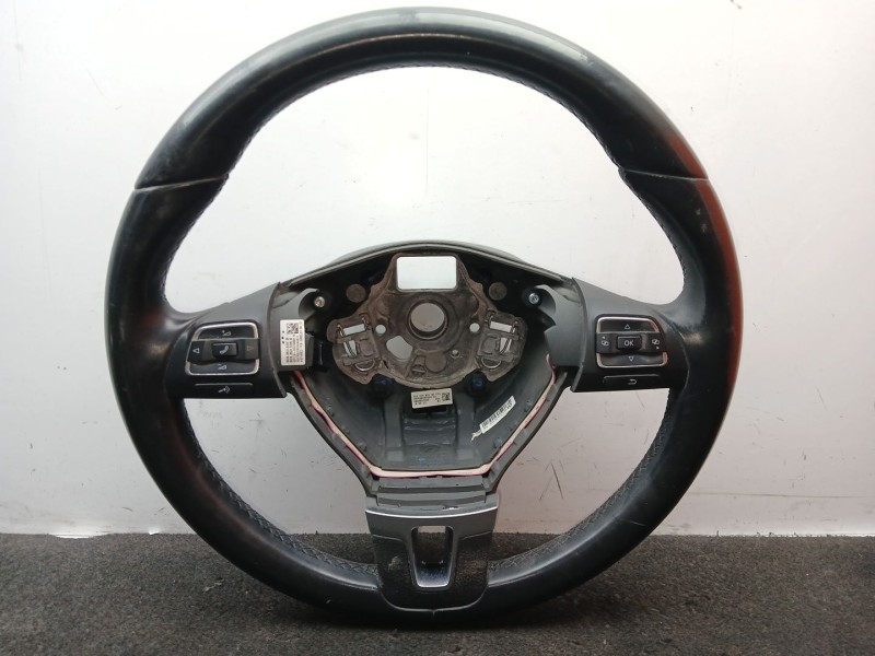 Recambio de volante para volkswagen passat b7 (362) 2.0 tdi referencia OEM IAM 3C8419091BE - 307020999Q24AG CUERO 