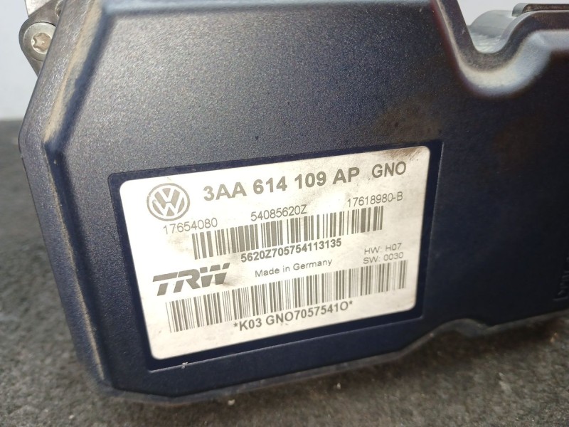 Recambio de abs para volkswagen passat b7 (362) 2.0 tdi referencia OEM IAM 3AA614109AP - 17654080 - 54085620Z - 17618980B TRW 