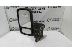 Recambio de retrovisor izquierdo para renault trafic (desde 5.89) referencia OEM IAM  MANUAL NEGRO PLASTICO