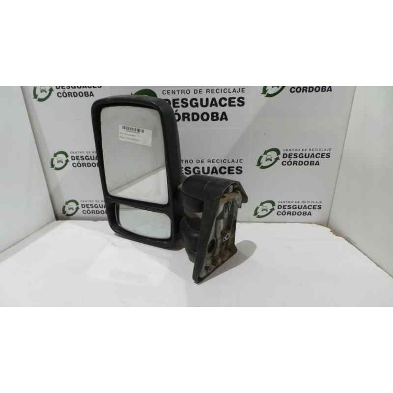 Recambio de retrovisor izquierdo para renault trafic (desde 5.89) referencia OEM IAM  MANUAL NEGRO PLASTICO