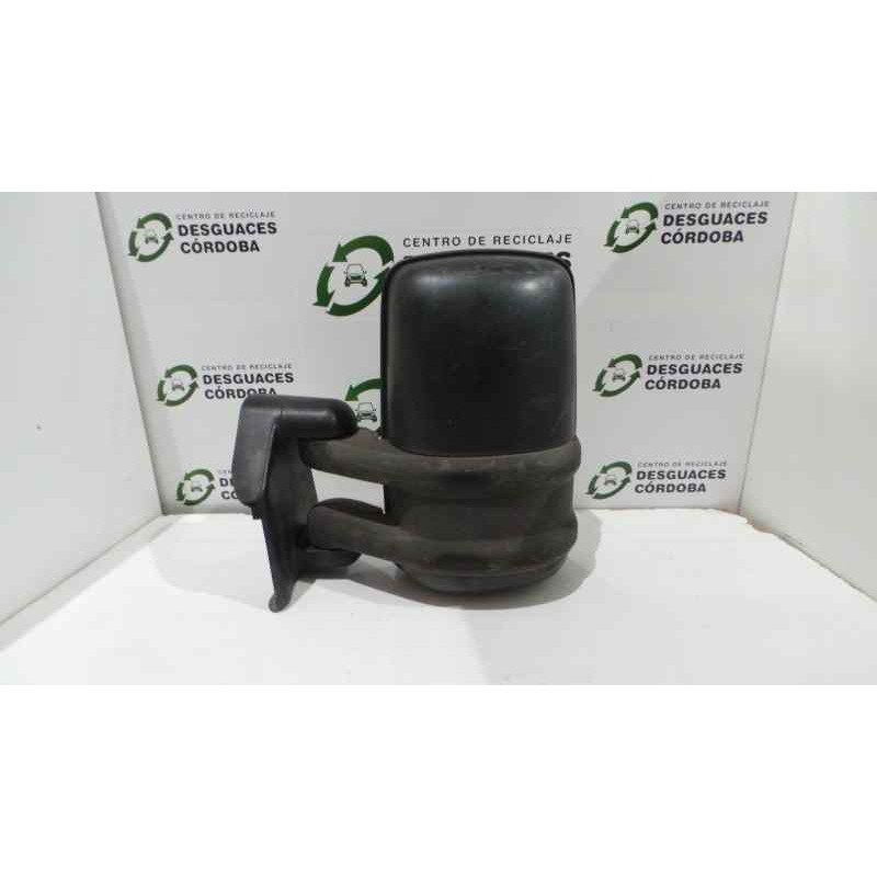 Recambio de retrovisor izquierdo para renault trafic (desde 5.89) referencia OEM IAM  MANUAL NEGRO PLASTICO